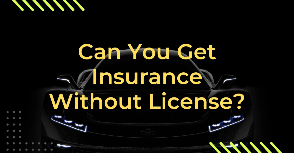 car insurance without license